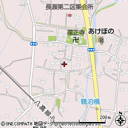 埼玉県入間郡毛呂山町長瀬423周辺の地図