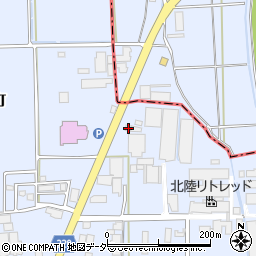 福井県越前市家久町22周辺の地図