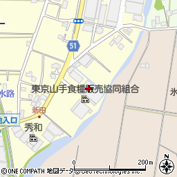 東京山手食糧販売協同組合　川越精米工場周辺の地図