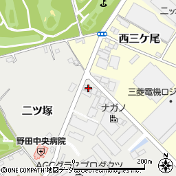 共立速記印刷株式会社　野田工場周辺の地図