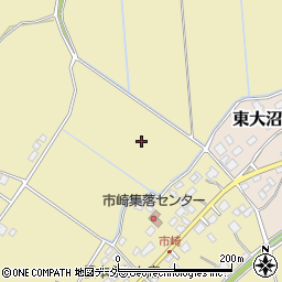 茨城県稲敷市市崎周辺の地図