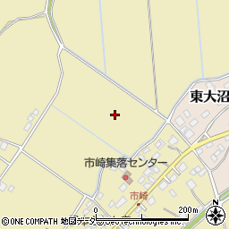 茨城県稲敷市市崎周辺の地図