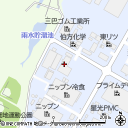 竜ヶ崎京葉ブランキング工業周辺の地図