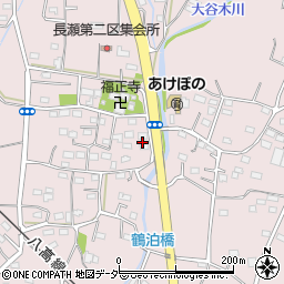 埼玉県入間郡毛呂山町長瀬410周辺の地図