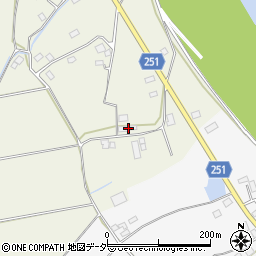 茨城県取手市神住675-1周辺の地図