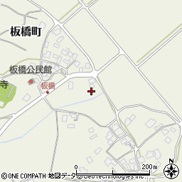 茨城県龍ケ崎市板橋町1677-8周辺の地図