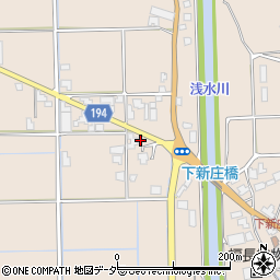 福井県鯖江市下新庄町128-23周辺の地図