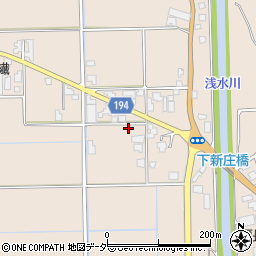福井県鯖江市下新庄町31-70周辺の地図
