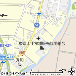 ヤマト運輸川越芳野営業所周辺の地図