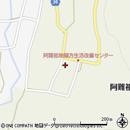 福井県大野市阿難祖地頭方35周辺の地図