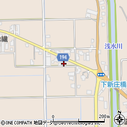 福井県鯖江市下新庄町31-33周辺の地図