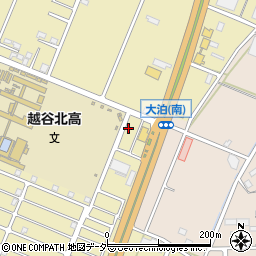 埼玉県越谷市大泊436-14周辺の地図