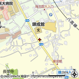 すき家毛呂山小田谷店周辺の地図