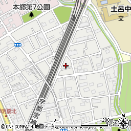 埼玉県さいたま市北区土呂町2丁目98周辺の地図