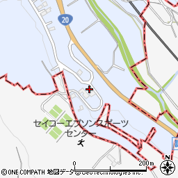 長野県茅野市金沢2536周辺の地図