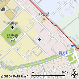 住宅型有料老人ホーム 三郷憲生周辺の地図