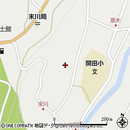 木曽町社会福祉協議会　開田支所陽だまり周辺の地図
