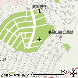 埼玉県入間郡毛呂山町南台周辺の地図