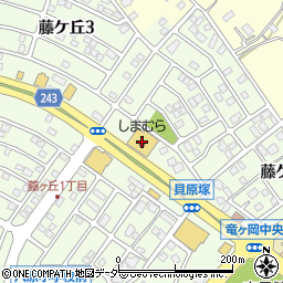 ファッションセンターしまむら竜ヶ崎店周辺の地図