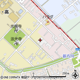 埼玉県越谷市三野宮1361周辺の地図