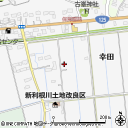 茨城県稲敷市幸田2054周辺の地図