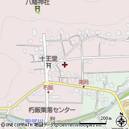 福井県越前市朽飯町周辺の地図