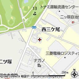 柏廃材処理センター　野田工場周辺の地図