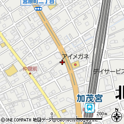 吉野家 １７号線宮原店周辺の地図