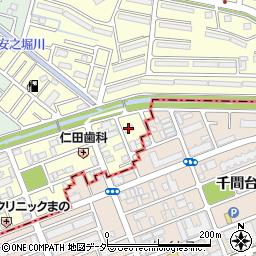 スカイハウス２周辺の地図