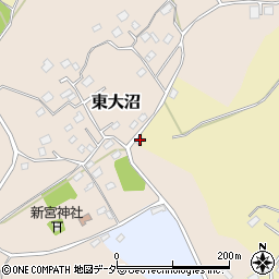 茨城県稲敷市市崎670周辺の地図