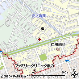 埼玉県春日部市大枝71周辺の地図