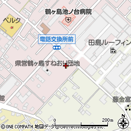 ローソン鶴ヶ島脚折東店周辺の地図