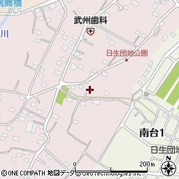 埼玉県入間郡毛呂山町長瀬768-6周辺の地図