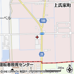 日本トラック　鯖江物流センター周辺の地図