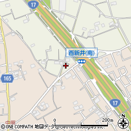 埼玉県さいたま市西区西新井48周辺の地図