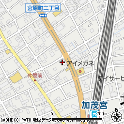 凱旋門 宮原店周辺の地図