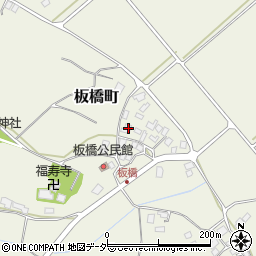 茨城県龍ケ崎市板橋町2870-2周辺の地図