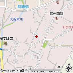 埼玉県入間郡毛呂山町長瀬705周辺の地図