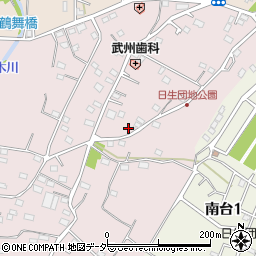 埼玉県入間郡毛呂山町長瀬761周辺の地図