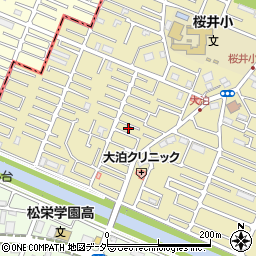 埼玉県越谷市大泊1049周辺の地図