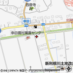 茨城県稲敷市幸田3471-3周辺の地図