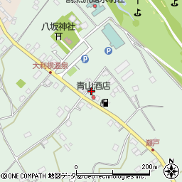 青山酒店周辺の地図
