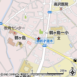 鶴ヶ島郵便局周辺の地図