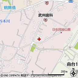 埼玉県入間郡毛呂山町長瀬761-3周辺の地図