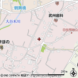 埼玉県入間郡毛呂山町長瀬706周辺の地図