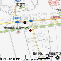 茨城県稲敷市幸田3471-1周辺の地図