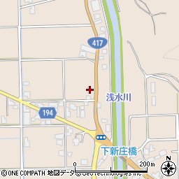 福井県鯖江市下新庄町28-11周辺の地図
