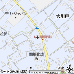 ＮＴＴ東日本松伏電話交換センター周辺の地図