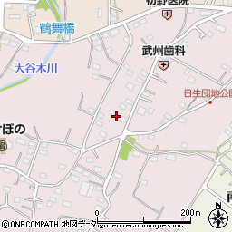 埼玉県入間郡毛呂山町長瀬707周辺の地図