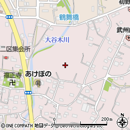 埼玉県入間郡毛呂山町長瀬周辺の地図